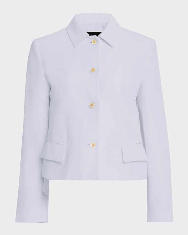 Organza-Hem Chasseur Jacket